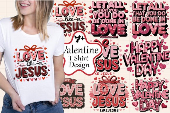 Download Valentines T Shirt Designs Bundle P2 - T shirt Collection
