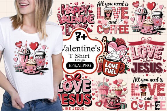 Download Valentines T Shirt Designs Bundle P1 - T shirt Collection