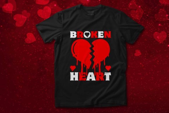 Download Broken Heart Valentine's T Shirt. - T shirt Collection